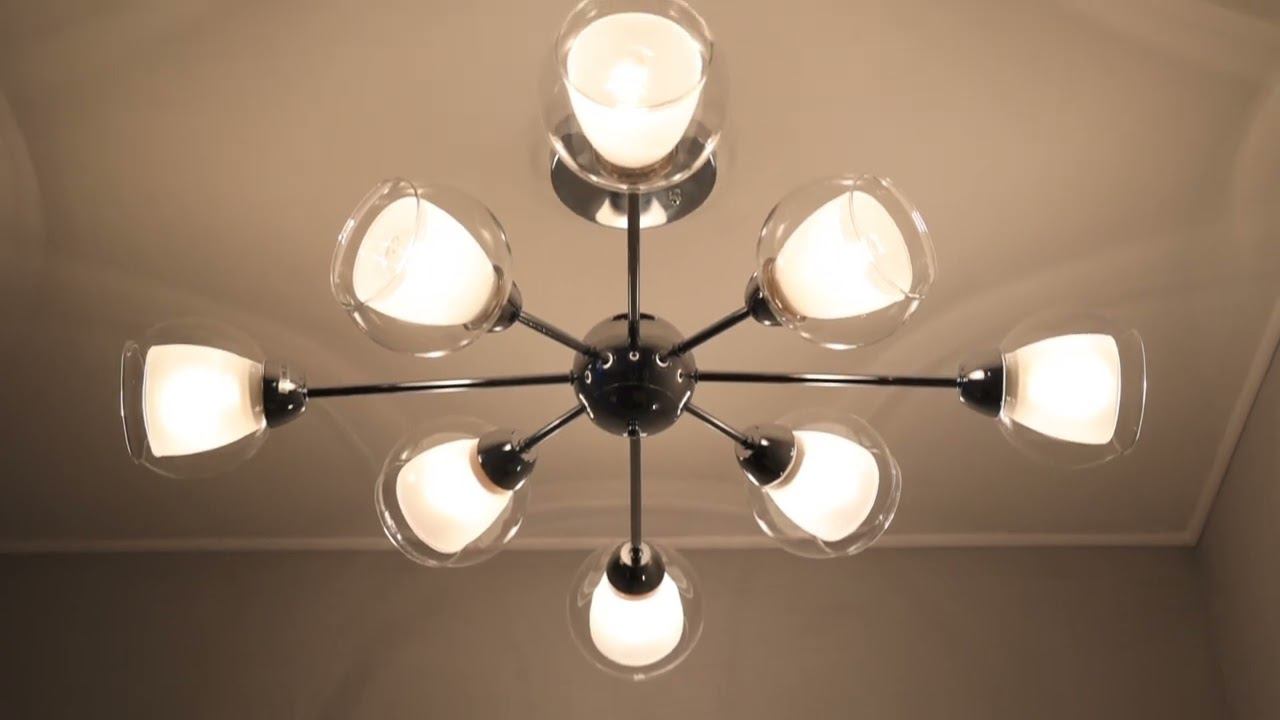 Люстра потолочная Cielo 6209-8, 8xE2760W, Schaffner смотреть онлайн