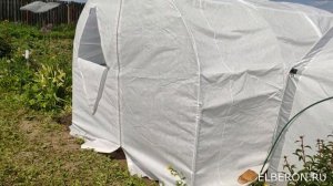 Теплица арочная оцинкованный каркас/спанбонд