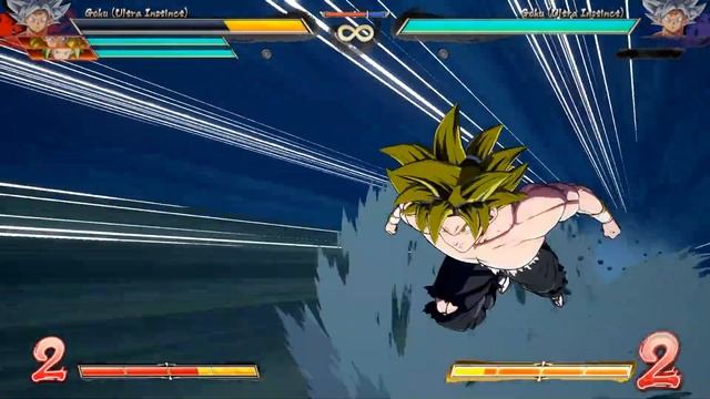 Dragon Ball FighterZ Ultra Instinct Goku - Kefla/Broly DBS/Gogeta Skin mod / Gameplay смотреть онлайн