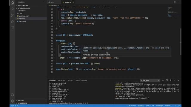MongoDB Integration - E-commerce: Lesson 16 смотреть онлайн