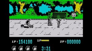 Target: Renegade. ZX Spectrum. Прохождение