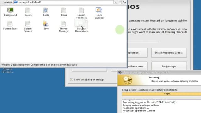 Q4OS - первая настройка после установки, и проба интернета... смотреть онлайн