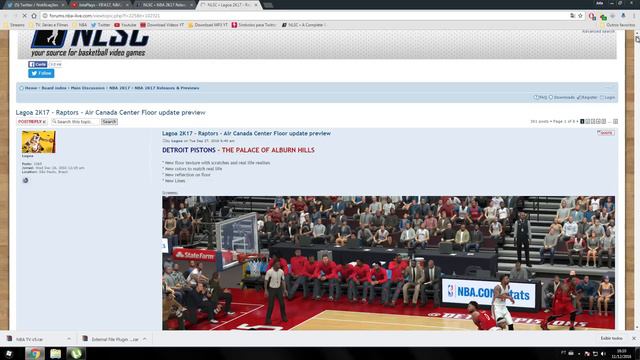 COMO INSTALAR MODS NO NBA 2K17 [Placares, Faces, Quadras e Etc] смотреть онлайн