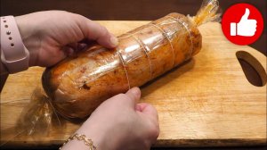 КЛАДУ МЯСО В ПАКЕТ И ПОЛУЧАЮ КОЛБАСУ! ПРОСТО ДО БЕЗОБРАЗИЯ! ВКУСНАЯ ДОМАШНЯЯ КОЛБАСА В МУЛЬТИВАРКЕ