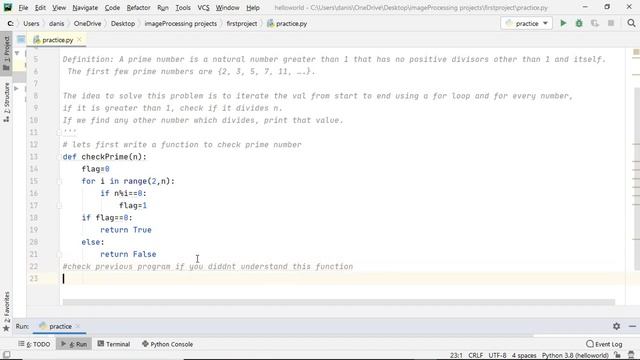 Python program to print all Prime numbers in an Interval смотреть онлайн