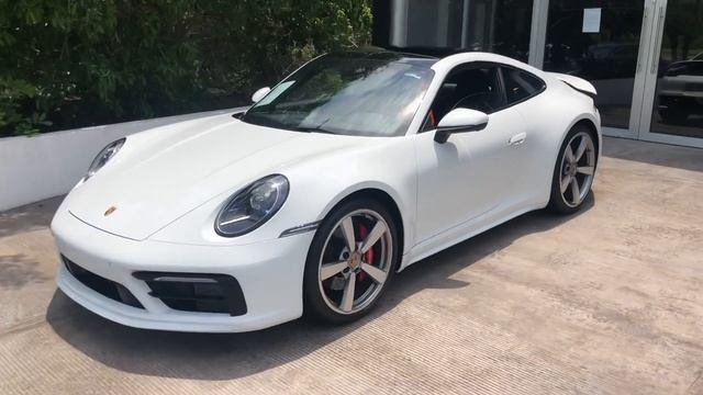 Porsche Carrera 911 992 S Sport Design смотреть онлайн