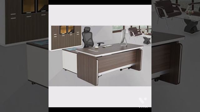 Modern wooden Office Table design (2021) furniture design 👍👌 смотреть онлайн