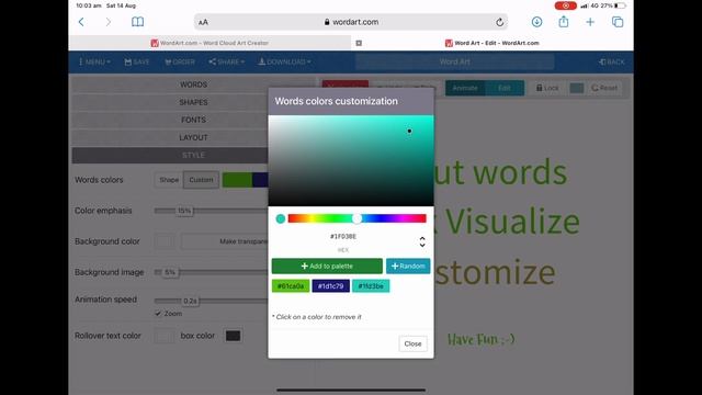 How to use Word Art on iPad смотреть онлайн