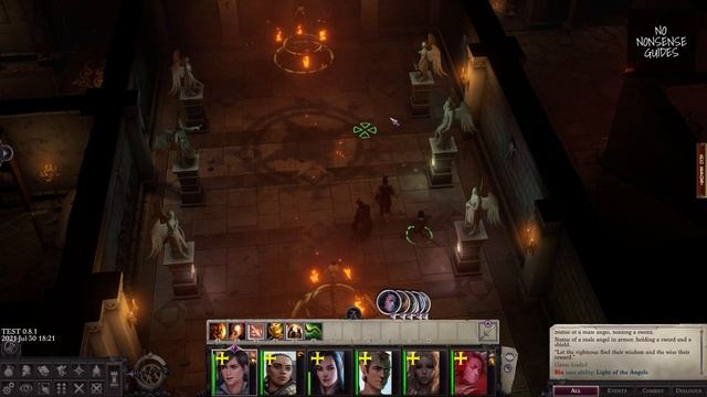 Pathfinder Wrath of The Righteous Gray Garrison Statue Puzzle Order Solution смотреть онлайн