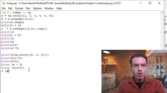 Building Machine Learning Systems 2022: Advanced #ndarray Indexing #Python смотреть онлайн