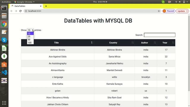 Build Datatable Search | Golang, MySQL | GoGeek.dev смотреть онлайн