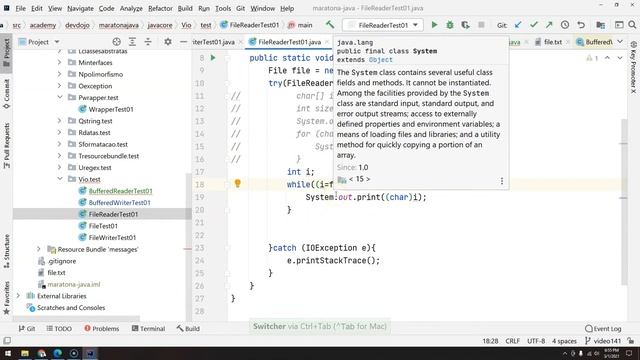 142 - Classes Utilitárias - IO pt 05 - BufferedReader смотреть онлайн