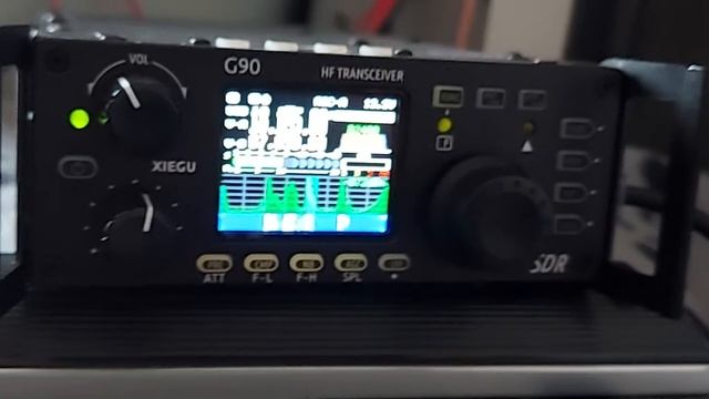Qso G0CPF and N4RLD on 17 meter listening with my XIEGU G90 SDR G-CORE date 02/10/2021 смотреть онлайн