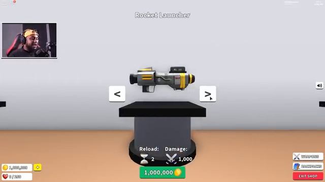 1,000,000 COINS!! | Roblox Weapon Simulator смотреть онлайн