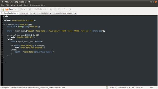PHP Tutorial: Temporary Download Link [part 03] смотреть онлайн