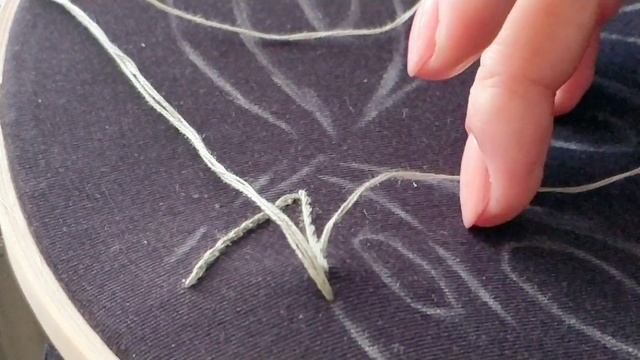 Лист монстеры. Как вышить рисунок на трикотажной футболке смотреть онлайн