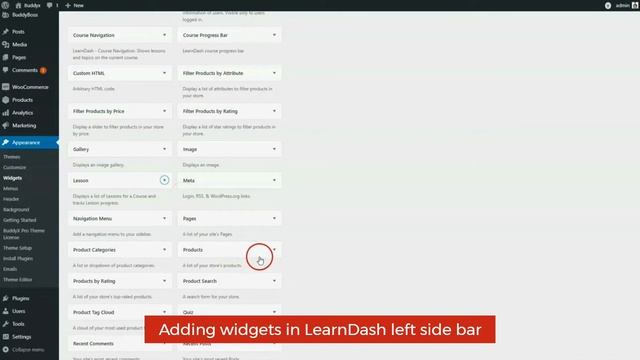How to Configure BuddyX Pro Theme Learndash Archives Course Page Sidebar - WordPress Community Them смотреть онлайн