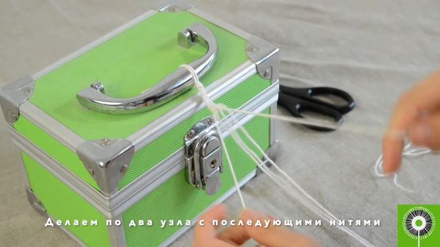 Как самим сделать браслет из ниток смотреть онлайн