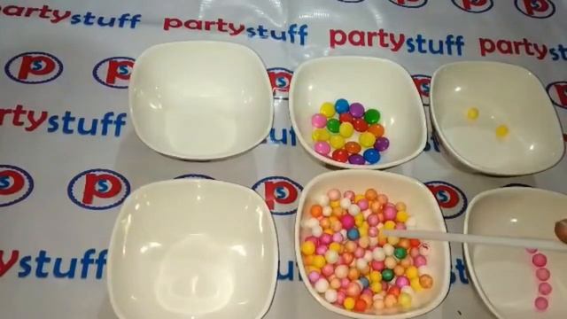 Color - Pick Thermocol Balls and Gems with Straw - 1 Minute Game, Kitty Game, Party Game смотреть онлайн