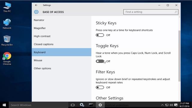 Turn on Caps Lock Indicator sound in Windows 10 pc смотреть онлайн