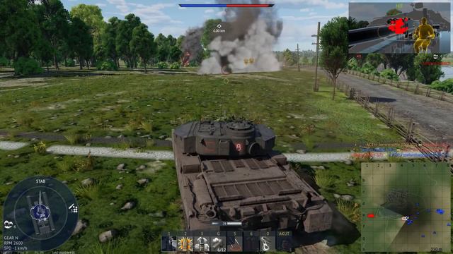 SO MUCH HEAT BUT THEY CANT STOP IT || FV 4202 in War Thunder смотреть онлайн