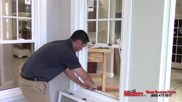 How to fix popped out double hung vinyl window sash. смотреть онлайн