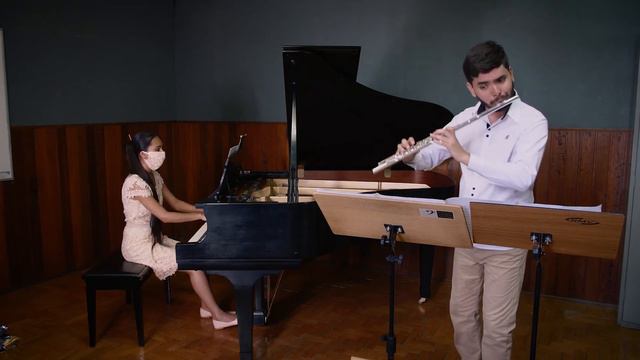 Canção Triste - Alberto Nepomuceno (Flauta e piano) смотреть онлайн