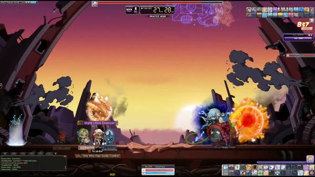 MapleStory [Reboot] - Aran Solo Normal Lotus (25k stat) смотреть онлайн