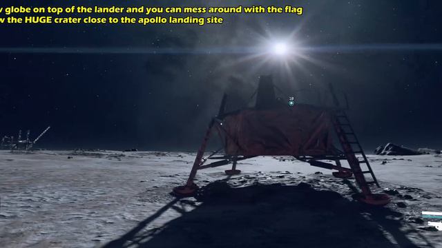 Starfield: How To Find The Apollo 11 Landing Site - Moon Landing