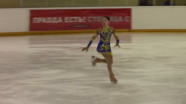 Rostelecom Crystal Skate 2015 Girls, Advanced Novices КП 1 Komila FARAJAEVA UZB смотреть онлайн