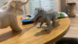 ДИНОЗАВР-МЕГАЛОДОН? ДЕЙНОТЕРИЙ, КАПРОЗУХ, ГИЕНОДОН ОТ СБАБАМ!