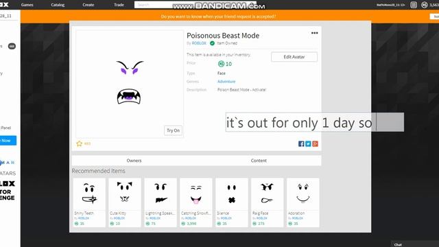 POISONOUS BEAST MODE CAME OUT! | Roblox смотреть онлайн