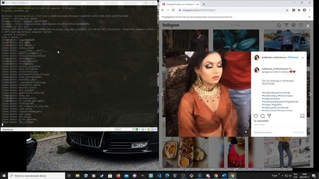 InstaBot Python. Jak zdobyć followersów i lajki za darmo? Bot do instagrama. смотреть онлайн