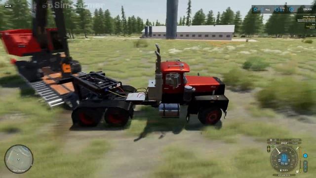 Starting A Stone Quarry, Planting Soybeans & Spraying Weeds - The Western Wilds #28 FS22 Timelapse смотреть онлайн