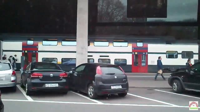 Фуникулер Polybahn Seilbahn Rigiblick Путешествие по Швейцарии Traveling In Switzerland Part 11