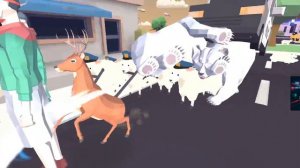Я - Олень! Играю в симулятор оленя DEEEER Simulator. Дикая игруля) (18+)