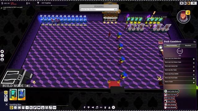Grand Casino Tycoon Gameplay 1080p 60fps смотреть онлайн