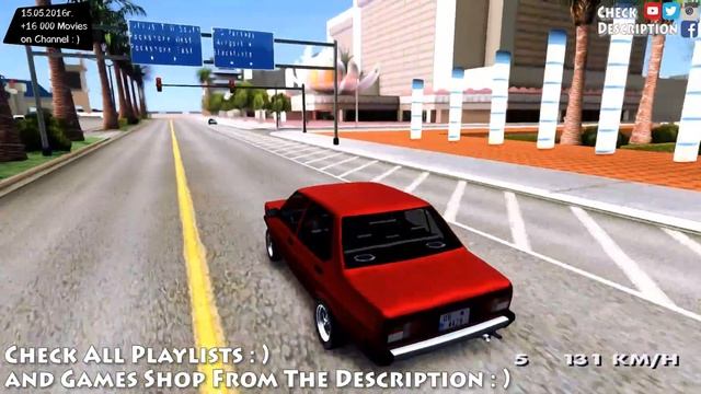Fiat 131 Supermirafiori - GTA San Andreas MOD _REVIEW