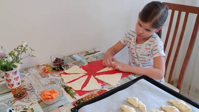 Круассаны с шоколадом смотреть онлайн