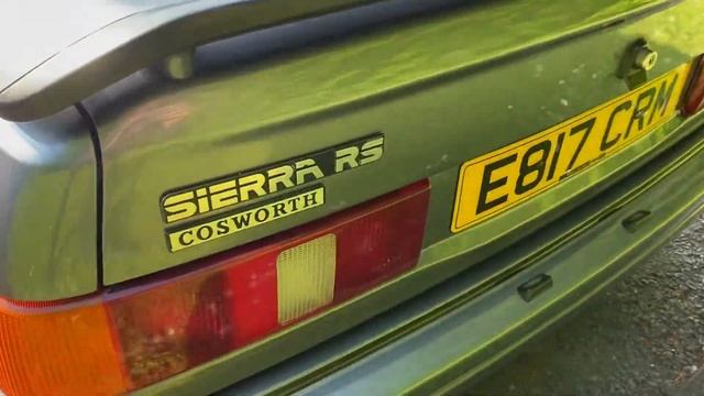 1988 Ford Sierra Sapphire RS Cosworth (E817 CRM) Humber Bridge Classic Car Night 19/05/23. смотреть онлайн