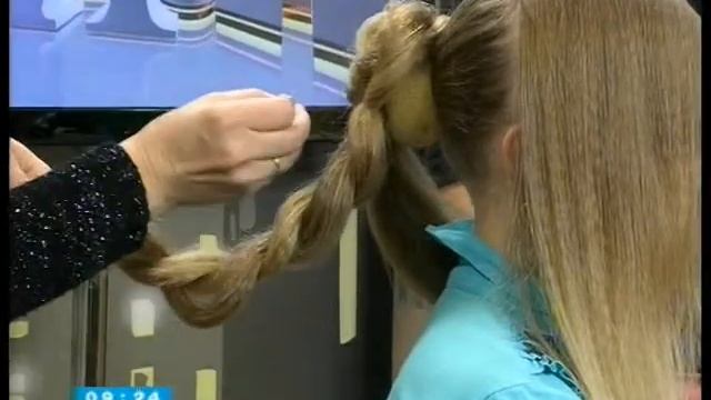 Мастер-класс причёски от Ольги Вавиловой))) смотреть онлайн