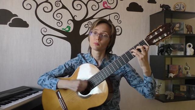 Учим песню "Рыба - солнце" А. Ольханского на гитаре смотреть онлайн