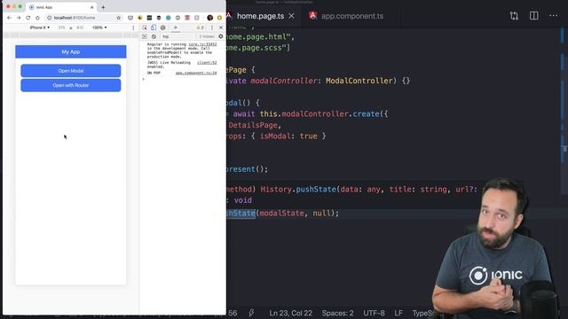 Ionic Holiday Calendar Day 13 - Ionic Hardware Back & Browser Back смотреть онлайн