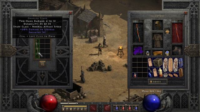 Diablo 2 Resurrected How to add sockets to items without the quest!! смотреть онлайн