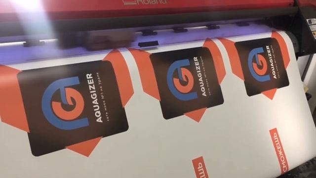 Печать виниловых наклеек