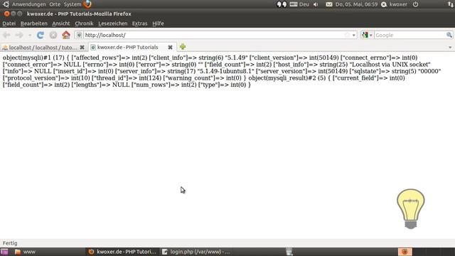 Query abschicken - (PHP 1-031) смотреть онлайн