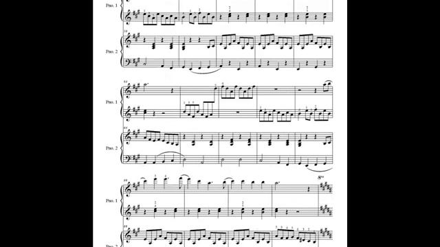 Oh! Susanna. Piano Four-hands Paraphrase by Ariel Davydov смотреть онлайн