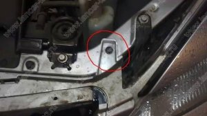 снятие переднего бампера на митсубиси лансер 9