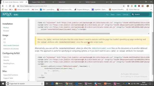 An introduction to KaTeX: Part 1: How to integrate KeTeX CDN in your website? смотреть онлайн