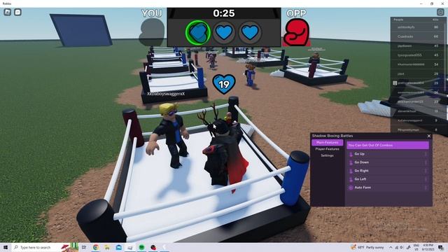 PASTEBIN - Roblox Shadow Boxing Script | AutoPlay + Force Move смотреть онлайн
